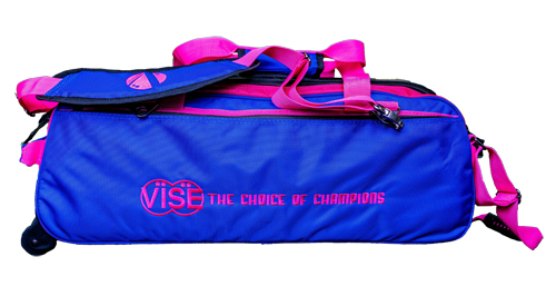 Vise 3 Ball Tote Roller (Blue/Pink)